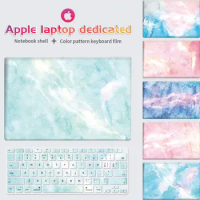 Marble Hard Shell Laptop Case for Macbook Pro M1 Case A2251 Pro 16 A2141 Watercolor Keyboard Cover For Macbook Air 13 A2442 Case