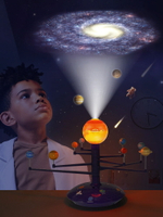 科學罐頭星空投影儀燈太陽系行星模型兒童stem多功能玩具早教益智 全館免運