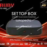 Set Top Box TV Digital Ruby T2-1002 Original Produk