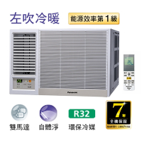 Panasonic國際2-4坪變頻冷暖左吹窗型冷氣 CW-R22LHA2  [館長推薦]