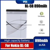 Rechargeable BL-5B BL5B Cell Phone Battery for Nokia 5300 5320 N80 N83 6120C 7360 3220 3230 5070 BL 5B Batteries