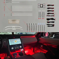 LED Ambient Light Fit for Land Rover Discovery 5 2020-2022 10 Colors New Atmosphere Light Car Decoration Ambient Lamp