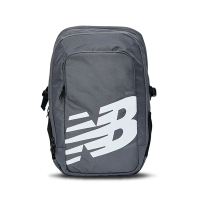 New Balance Bags 男款 女款 灰藍色 雙肩 隔層 水壺袋 後背包 LAB23016CTR