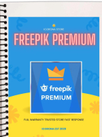 FREEPIK PREMIUM BUKU BINDER Hard Cover Plastic Paper