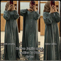【NEW】 DASTER ARAB NONI JAMILAH MAXI DRESS GAMIS HITAM KAFTAN TWILL PREMIUM BIG SIZE
