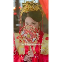 [OT13] Kipas Pengantin Chinese Wedding Sangjit Besar Mewah No 1