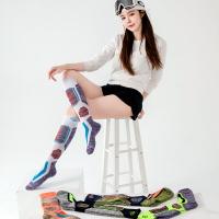 免運 SXNXOXW高筒加厚滑雪襪子冬季長筒雪襪保暖透氣單板雪襪男女通用 雙十一購物節