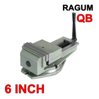 Ragum 6 Inch QB 160 mm Catok Meja Mesin Tanggem Putar Derajat Tanggem