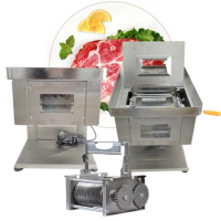 Meat Slicer 1100W Meat Cutter Machine Deli Food Slicer Meat Cutting Machine Meat Cutter Fresh Meat Shredded Machine