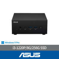 【ASUS 華碩】i3迷你電腦(PN64-S3040AV/i3-1220P/8G/256G SSD/W11P)