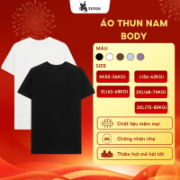 Áo thun nam body TUTO5 Menswear AT04 - áo phông gân trơn phối form slimfit thể thao ( BẢN NÂNG CẤP)