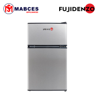 1222Fujidenzo 3.5 cu. ft. Two-Door Direct Cool Refrigerator RDD 35T (Titanium)857857