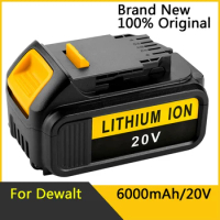 Power Tool Batteries Original DCB200 20V 6000mAh Lithium Replacement Battery For Dewalt Dewalt Battery 20v 6ah