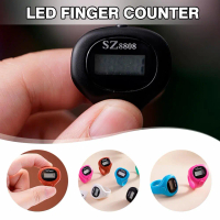 Portabl Finger Counter Gifts Transparent Thumb Counter Finger Light Led Led Counter Push-up