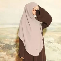 Lozy Hijab - Zafi Pashmina Bandana Instan (Pashmina Shawl Bandana Syari Bahan Neosoft Anti UV) Grey 