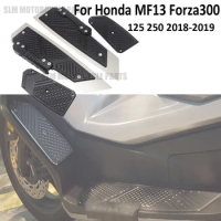 New Motorcycle Modified CNC Footrest Footpad Pedal Plate Parts For Honda Forza 300 Forza 250 Forza 125 MF13 2021 2020 2019 2018