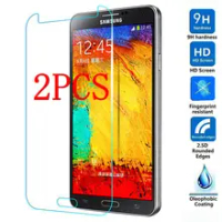 2PCS Tempered Glass For Samsung Galaxy Note 3 N9000 N9002 N9005 Screen Protector protective film For N9000 N9002 N9005 glass