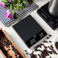 Felicita incline coffee scale smart digital scale pour coffee Electronic Drip Coffee Scale with Timer