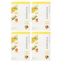 【植芮堂】望江南漢方能量鳳梨酵素纖維果凍 四盒優惠組(1200g 全素)