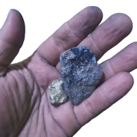 Mineral collection galena - Bongkahan mineral galena (RANDOM) batu meteor