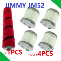HEPA Filter For Xiaomi LEXY JIMMY JM52 Household Wireless Handheld Vacuum Cleaner Accessories Hepa Filter Roller Brush Parts Kit
