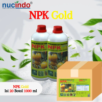 Nucindo - NPK Gold 1 Karton (Isi 20 Botol) - Pupuk Makro Cair