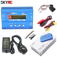Original SKYRC IMAX B6V2 charger for Digital RC Lipo NiMh Battery Balance Charger with AC DC 60W Adapter tempreture senor jst