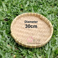 Tampah Bambu Tumpeng / Tampah Nyiru Tampi Tempeh Bambu Besar Kecil Jumbo Mini/ Sidempuan Jie