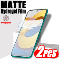 2PCS Matte Full Cover Hydrogel Film For Xiaomi Poco M5 s M4 M3 Pro 5G M5s Pocca M 5 4 4Pro 3Pro M4Pro M3Pro 5 G Screen Protector