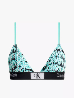 Calvin Klein CK UNDERWEAR - CALVIN KLEIN 1996 LIGHTLY LINED TRIANGLE BRA - print