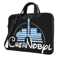 Nuclear Disaster Laptop Bag Chernobyl For Macbook Air Acer Dell 13 14 15 Briefcase Bag Waterproof Funny Computer Pouch