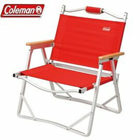 [ Coleman ] 輕薄摺疊椅 紅 / 休閒椅 / CM-7670