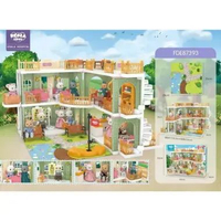 Koala Diary 2 Floor Doll House mainan edukasi rumah boneka anak montessori Koala Hospital