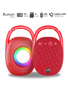 SonicGear SonicGear SonicGo Clipz Red Portable Bluetooth Handsfree Speaker | Bluetooth 5.3 | FM Radio