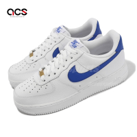 Nike 休閒鞋 Air Force 1 07 LO 男鞋 白 藍 AF1 皮革 低筒 DM2845-100