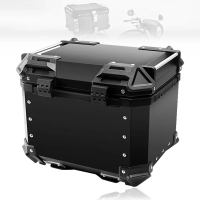 Kotak Atas Motosikal Aloi Aluminium 36L, Kotak Belakang/Ekor Motosikal Aloi Aluminium