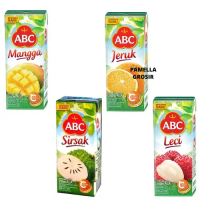 ABC JUICE JAMBU LECI SIRSAK MANGGA / MINUMAN SARI BUAH RASA ANEKA BUAH / 250ML