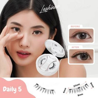 Lashineer Premium 3 Magnet Soft Lashes Instant Magnetic Eyelash Palsu Bulu Mata Curler Refill Wasado
