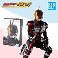 Bandai Original S.H.Figuarts SHF SHINKOCCHOU SEIHOU Kamen Rider FAIZ 555 full action anime model kit finished toy gift for kids