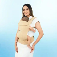 LB - Momaz Gendongan Bayi SSC M Shape 3in1- Gendongan Bayi Newborn - Gendongan M Shape Cream