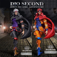 Original MEDICOS-E Di Molto Bene JoJo's Bizarre Adventure Dio Brando Static Statue Figures Model 18c