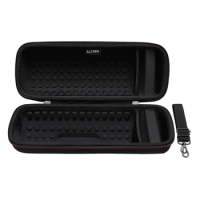 LTGEM Case for JBL Charge 4/JBL Charge 5 Speaker Carrying Case Hard Storage Travel Protective Bag Fits Charger and USB Cable