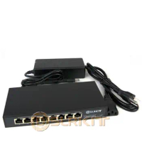 DSLRKIT ALL Gigabit 24V Passive PoE Switch Injector 8Ports 120W UAP AC LITE LR