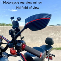 For Honda Rebel 300 Rebel 500 Motorcycle Rearview Mirror View Side Mirrors