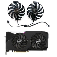 2 fans 95MM brand new for ASUS GeForce RTX3060 3060ti 3070 dual OC graphics card replacement fan FDC10U12S9-C