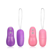 Female Mini Vibrator 20 Speeds Wireless Remote Control Vibrating Egg Waterproof Jump Egg Vibrator Masturbation Sex Toy for Women