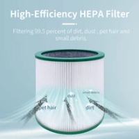 Filter Replacements for Dyson DP01 DP03 HP00 HP01 HP02 HP03 Desk Purifiers Pure Hot Cool Link Air Purifier HEPA Filter