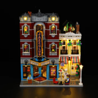 Led Lighting Kit For Jazz Club &amp; Pizzeria For LEGO 10312 Creator Expert Modular Buildings Lights Set (Not Include the Model)