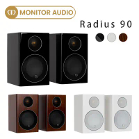 英國 MONITOR AUDIO Radius 90 書架型喇叭/環繞喇叭/對-黑色