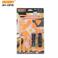 JAKEMY Premium Plastic Opening Tool Kit with Safe Crowbar Pry Slices for Mobile Phone Game Pad Laptop DIY Disassembling